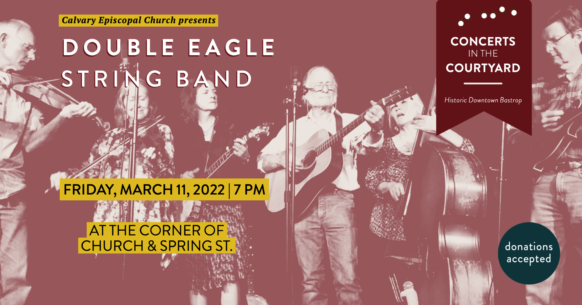Double Eagle String Band March 2022